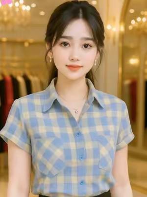 Trendy Women's Cotton Shirt Promo