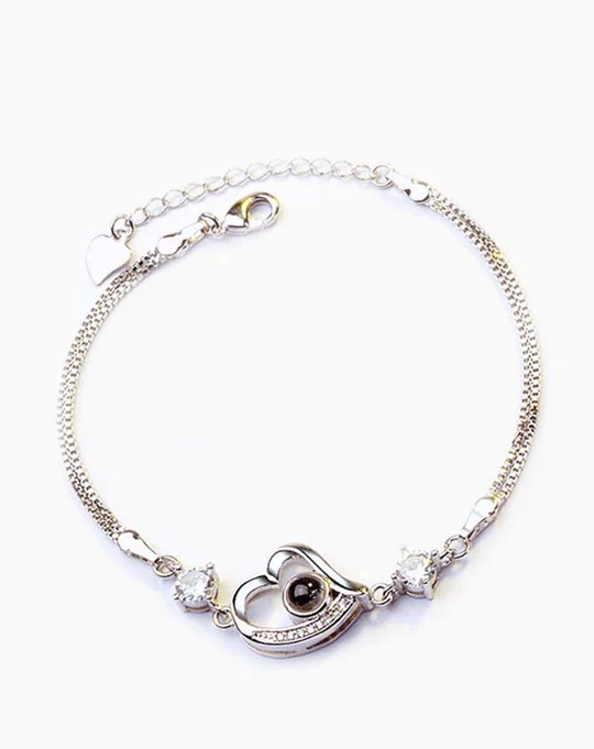 Custom Heart Bracelet Gift Promo