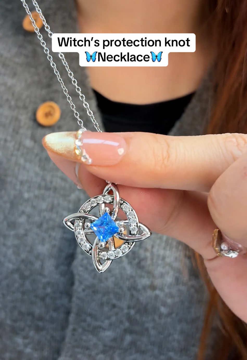 Witch's Protection Knot Necklace Promo