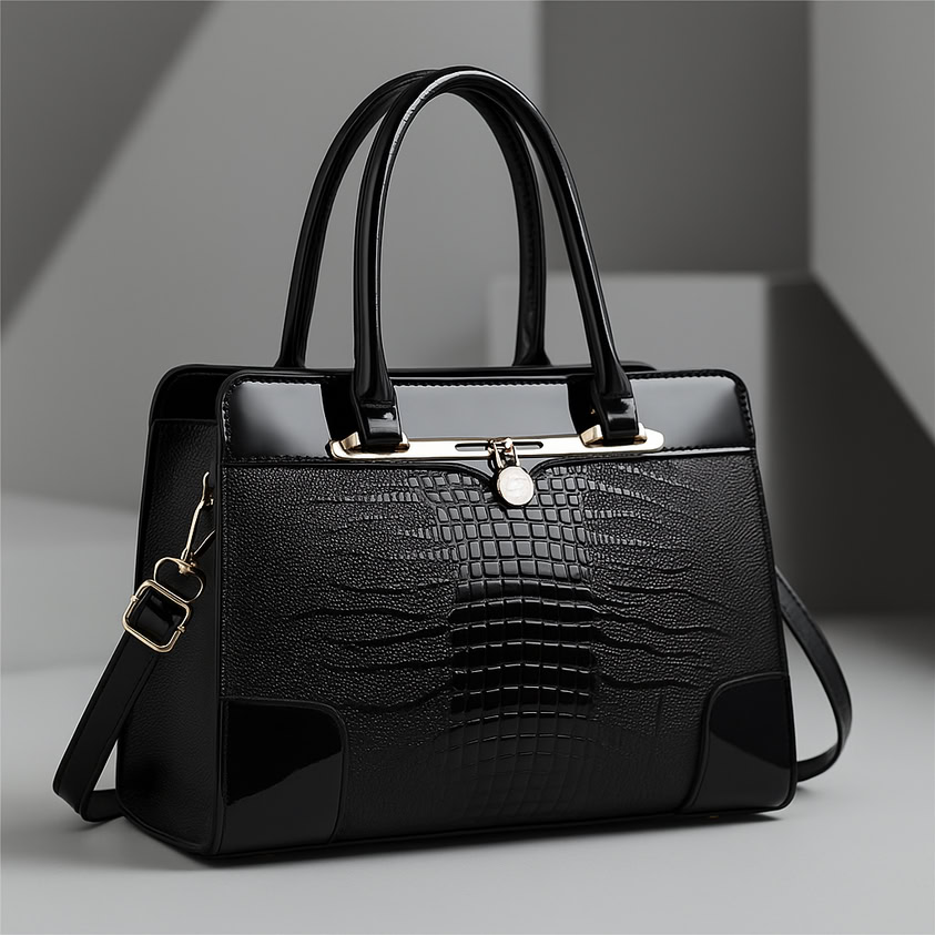 Premium Croc Handbag Fashion Promo