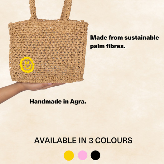 Chic Raffia Straw Bag Promo