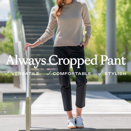Stylish Cropped Pant Promo