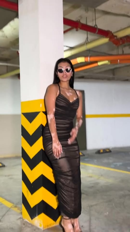 Christmas Black Dress Fashion Promo