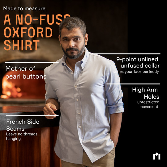 Oxford Shirt Fashion Promo