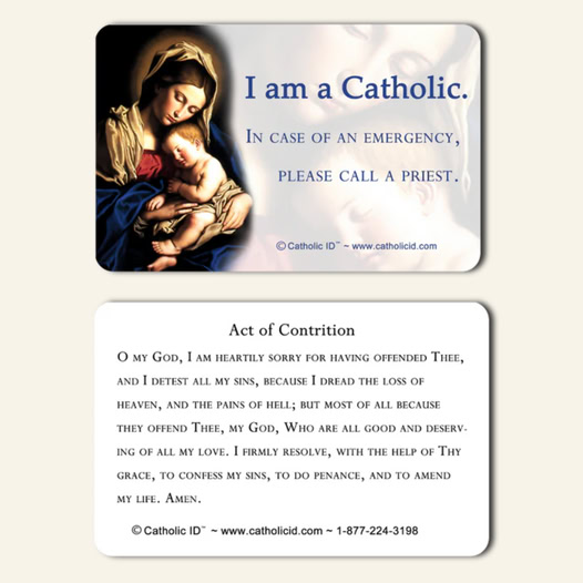 Catholic ID Card Promotion