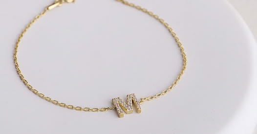 Personalized Initial Bracelet Promo