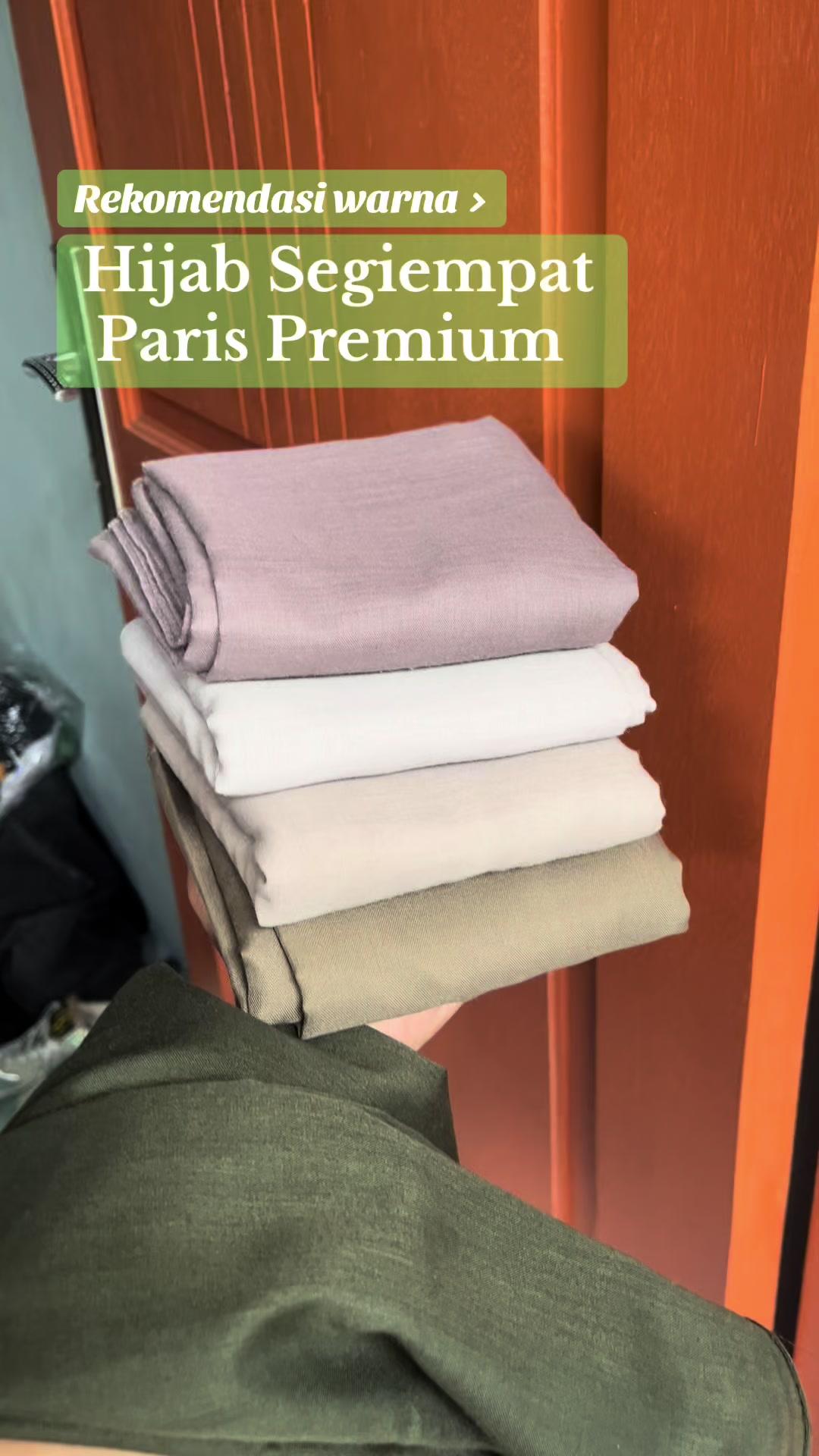 Hijab Segiempat Paris Premium Promo