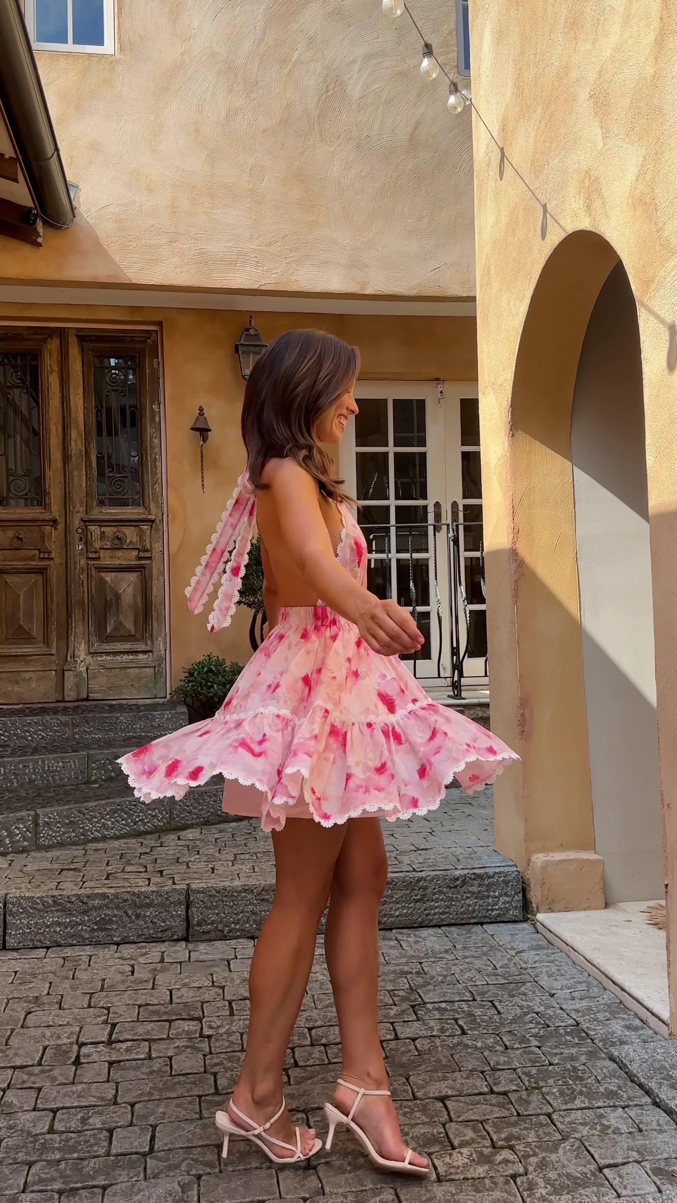Spring Floral Dress Promo