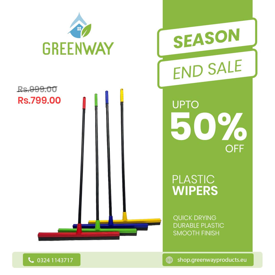 Season End Sale on Cleaning Products