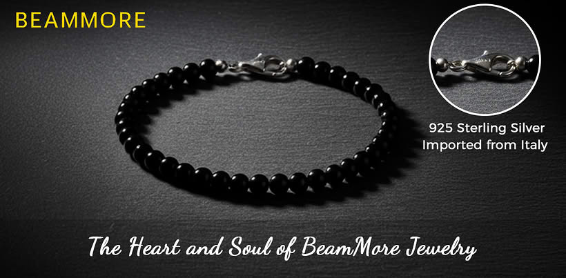 Men's Black Onyx Bracelet Promotion