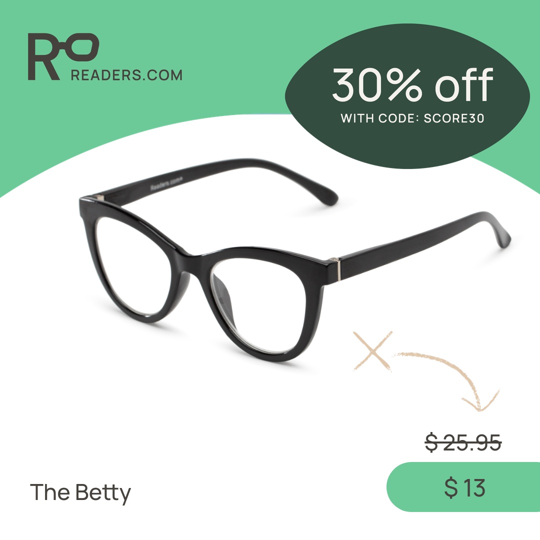 30% Off Eyewear Promo