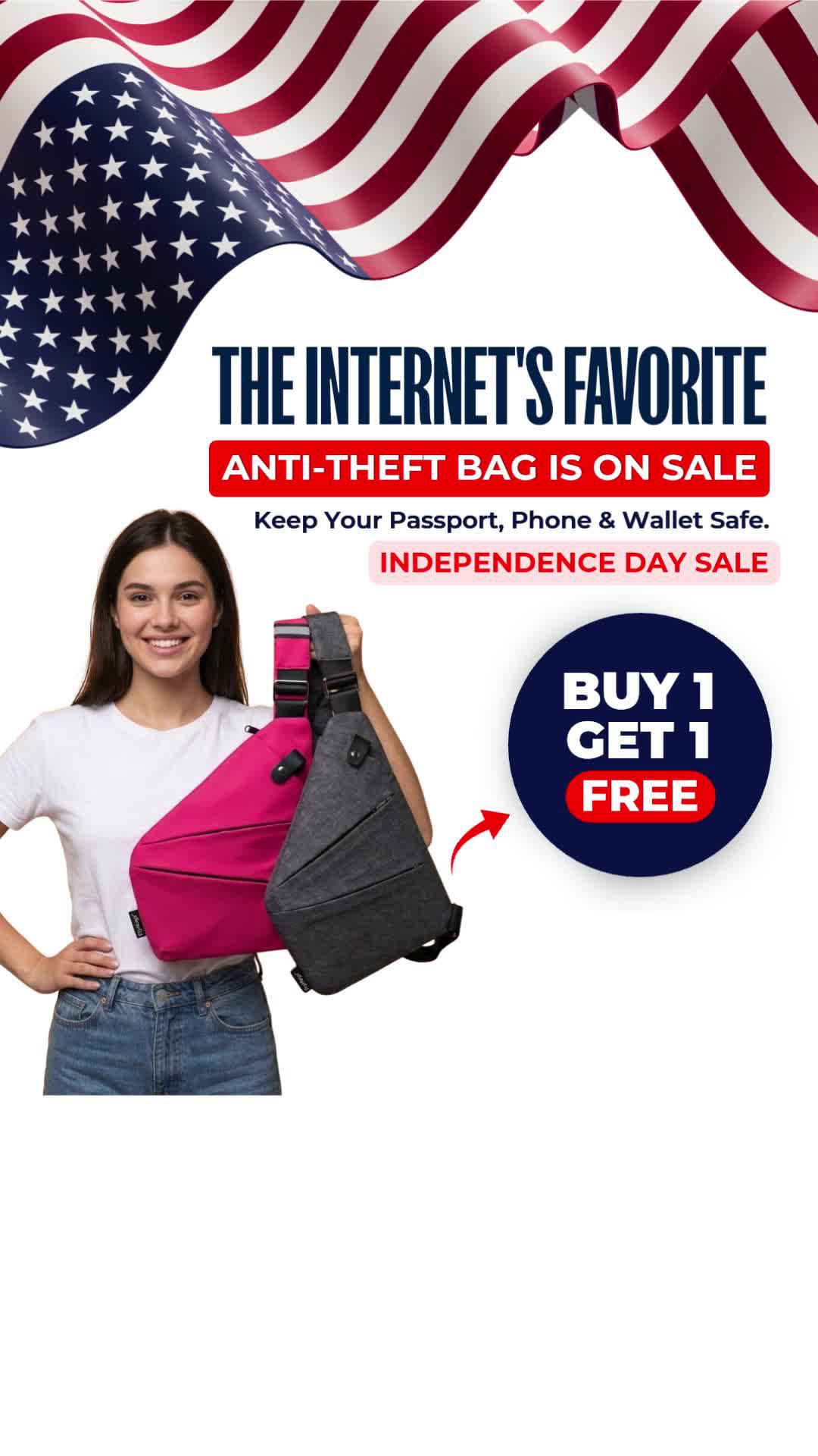 Independence Day Anti-Theft Bag Promo