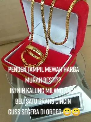 Milano Necklace Promo with Free Ring