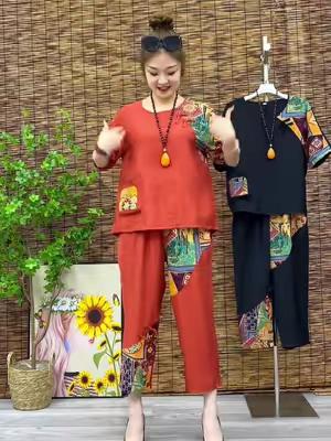 Retro Cotton Linen Suit Promotion
