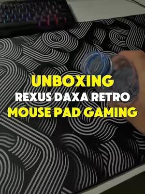 Rexus Daxa Retro Mousepad Gaming Promo