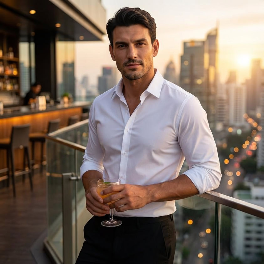 MINTON Stretch Performance Shirt Promo