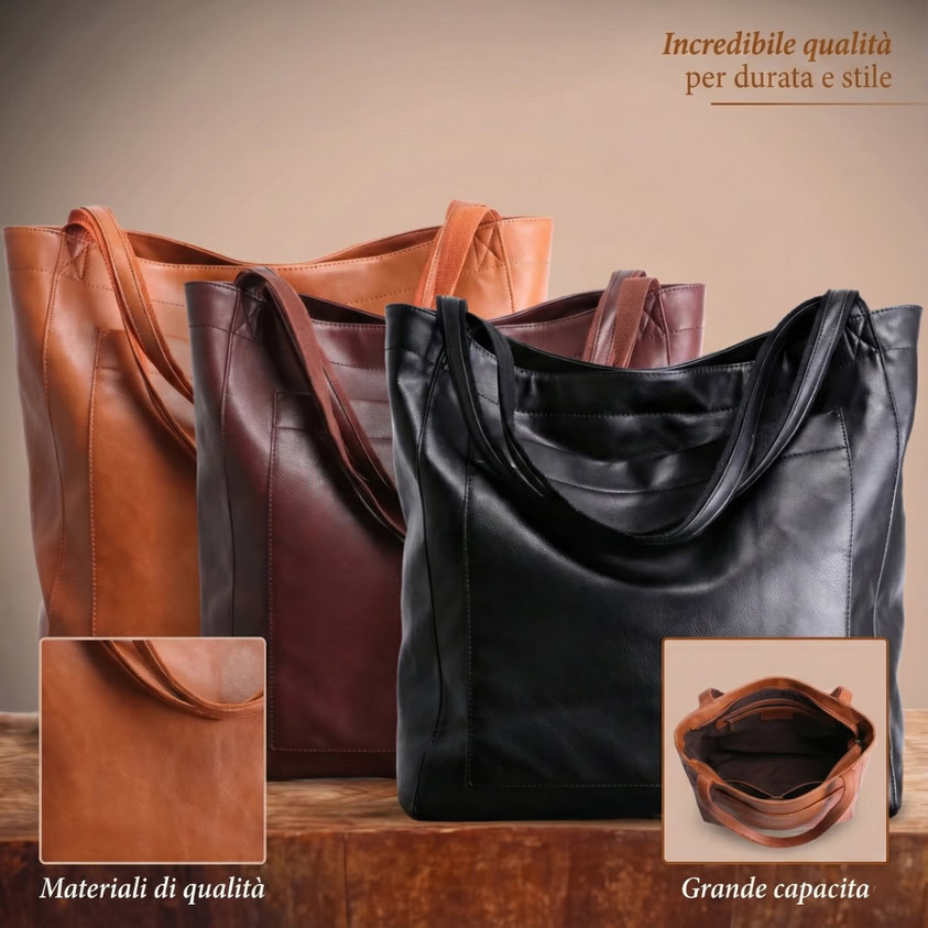 Lorena Leather Bag Everyday Elegance