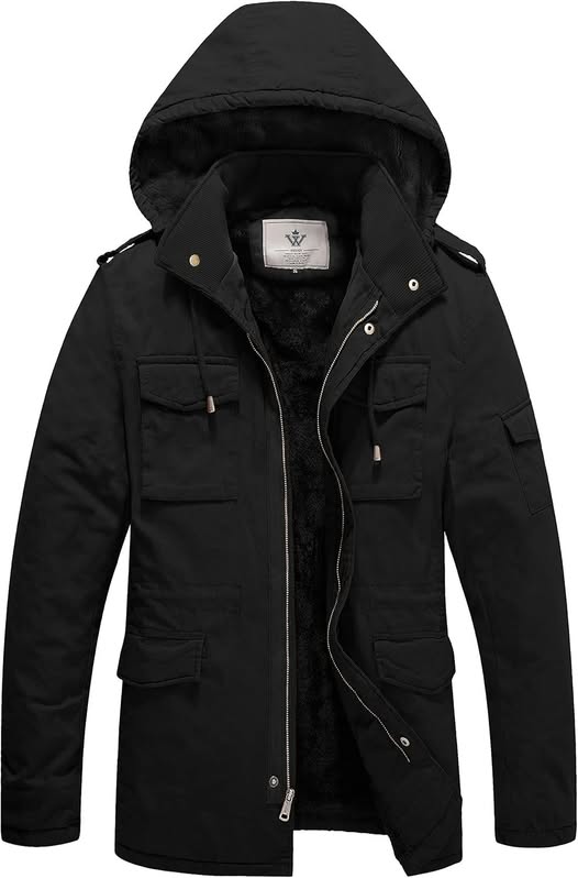 WenVen Men's Winter Coat Promo