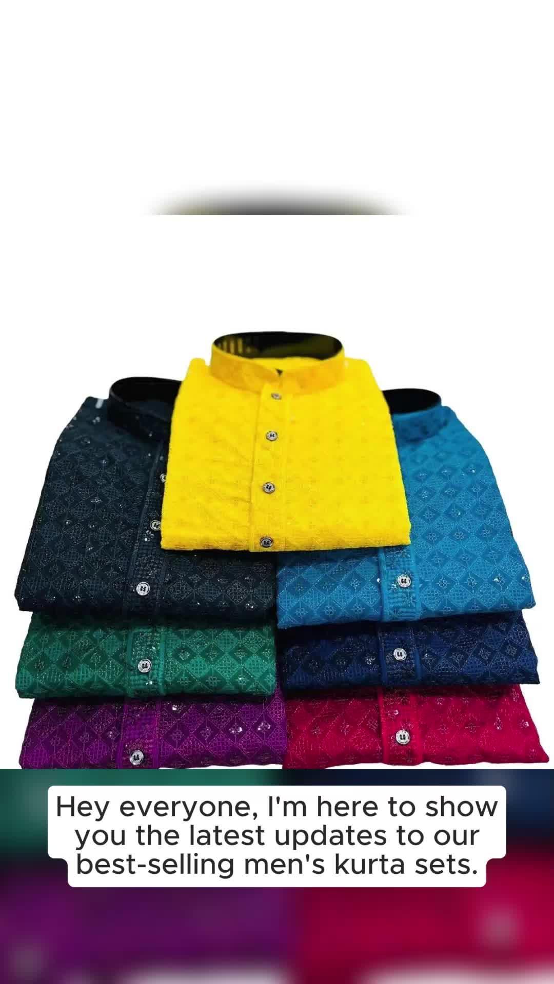 Men's Kurta Set Fashion Promo