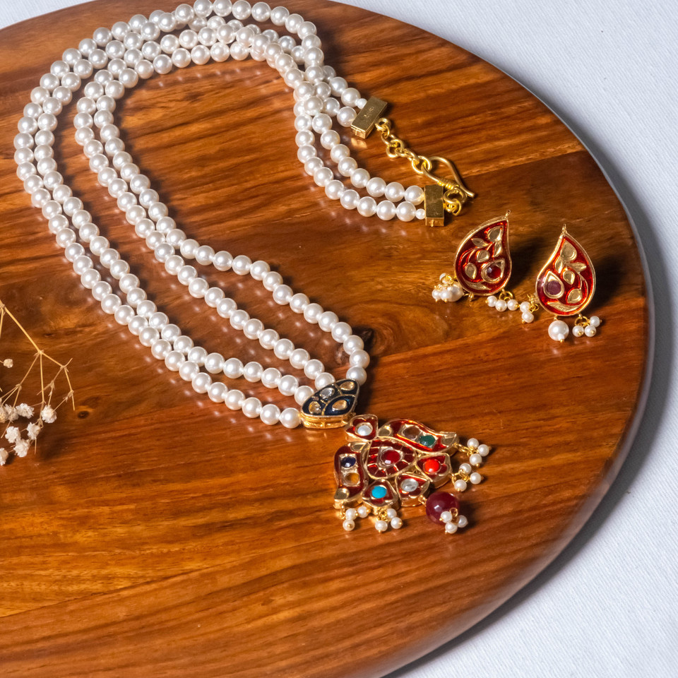 Modern Meenakari Jewelry Collection