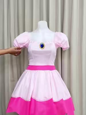 Princess Peach Halloween Costume Promo