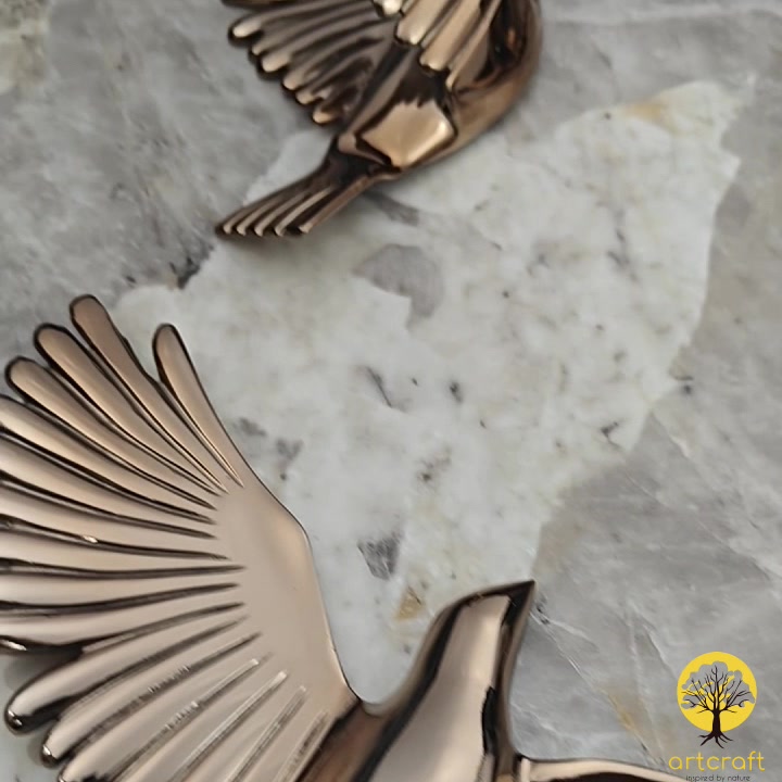 Rose Gold Seagull Wall Decor Sale