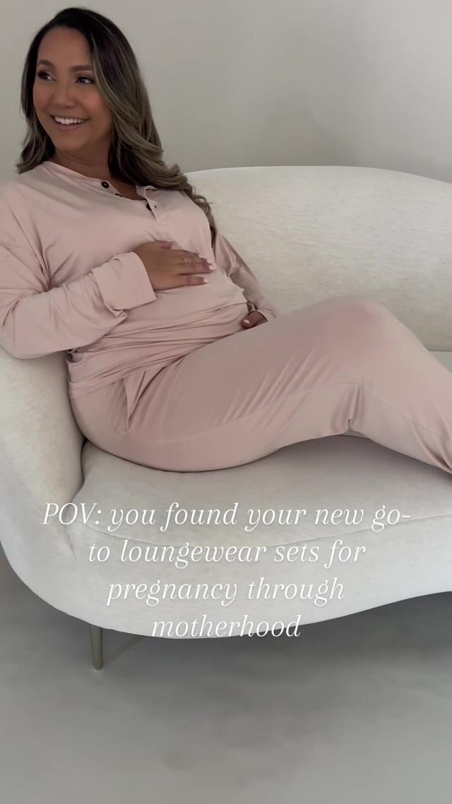 Maternity Loungewear Set Promotion