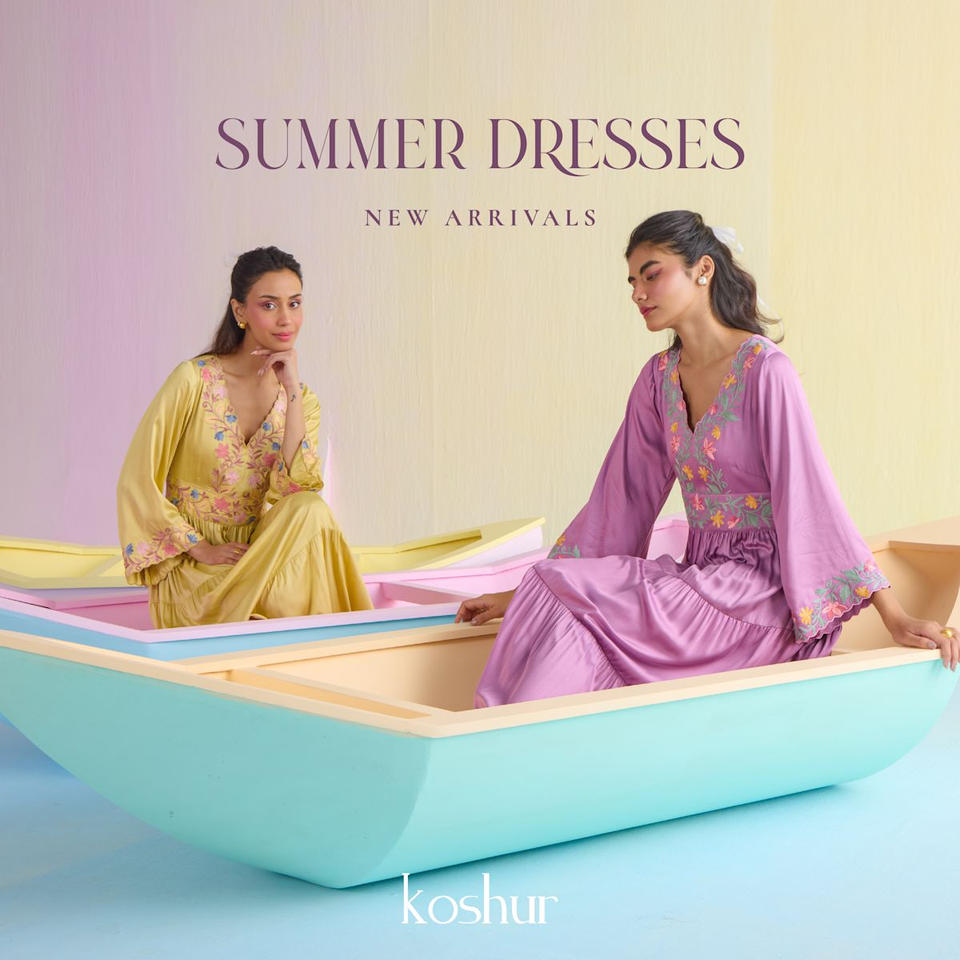 Koshur Tulip Summer Dress Collection