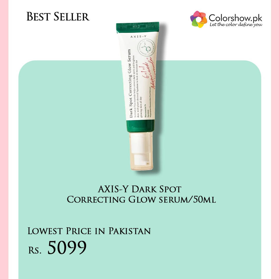 Axis-Y Glow Serum Beauty Promo