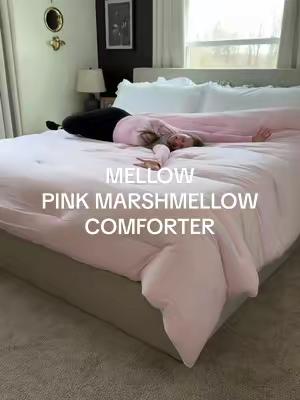 Spring Pink Marshmellow Comforter Promo