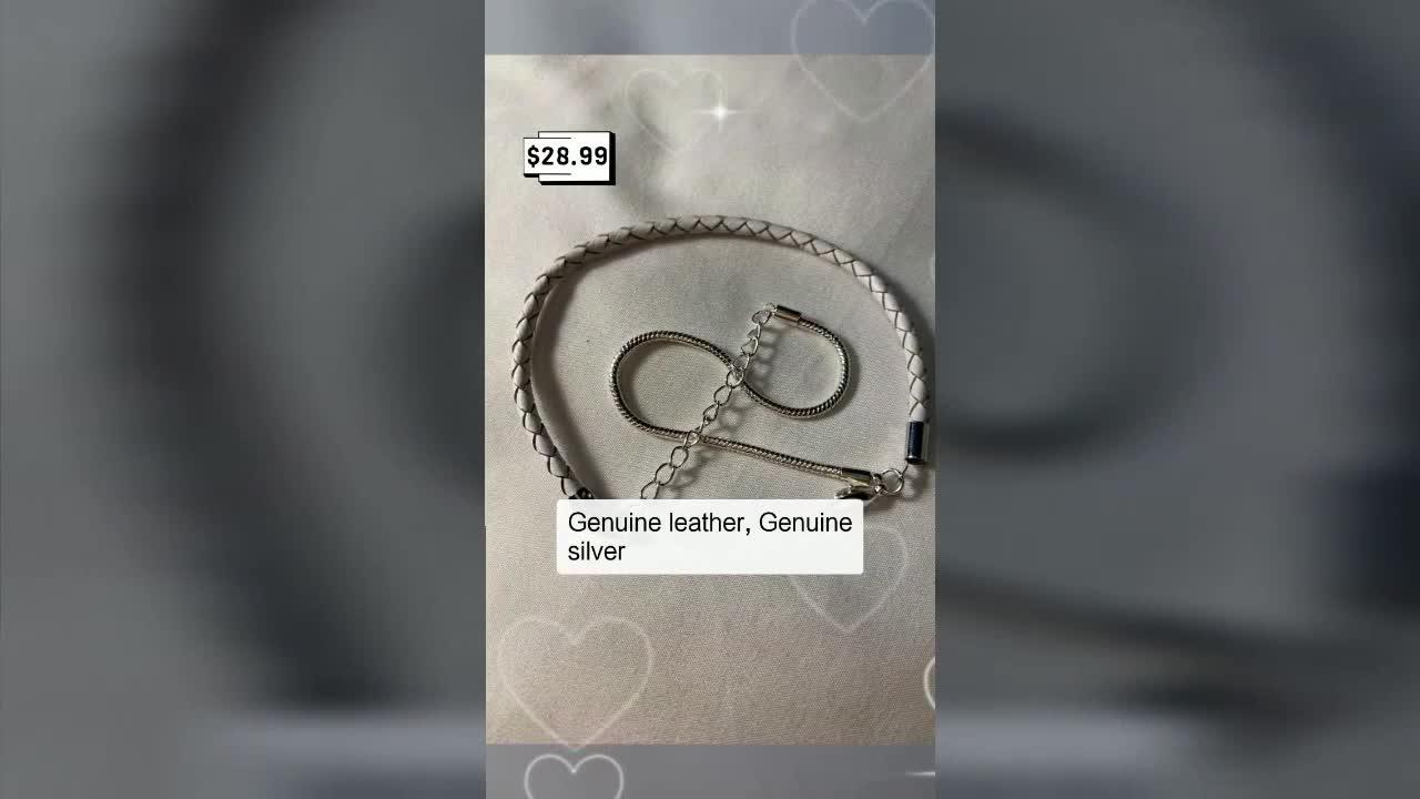 Genuine Leather & Silver Jewelry Promo