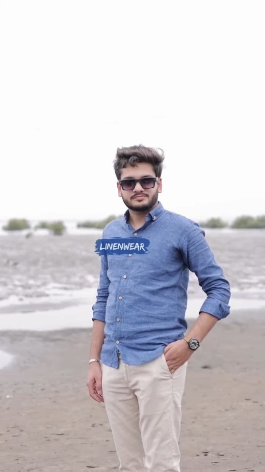 Linen Shirt Fashion Promo