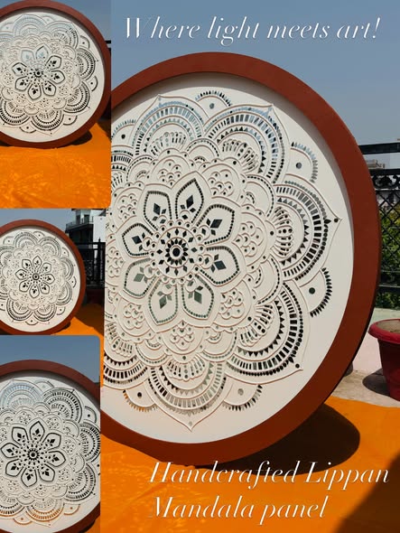 Handcrafted Lippan Art Panel Promotion