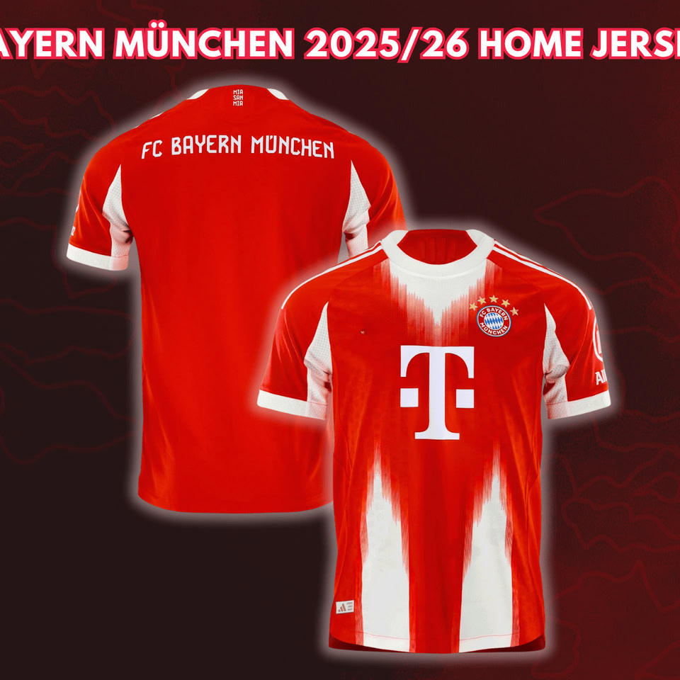 Bayern Munchen 2025/26 Jersey Promo