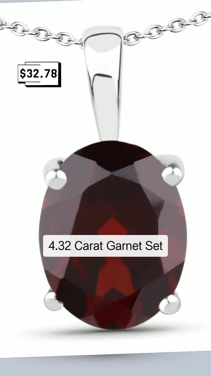 Labor Day Garnet Jewelry Sale