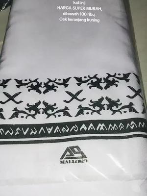 Sarung Putih Fashion Promo