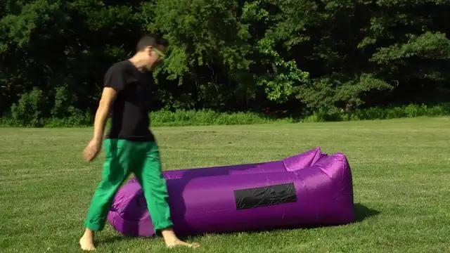 Inflatable Sofa and Sleeping Bag Promo