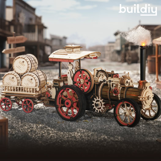 Miniature Steam Engine Model Promo