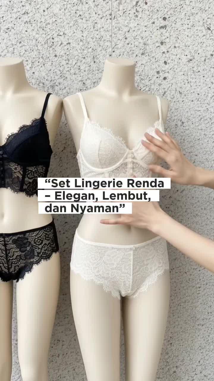Elegant Lace Lingerie Promo