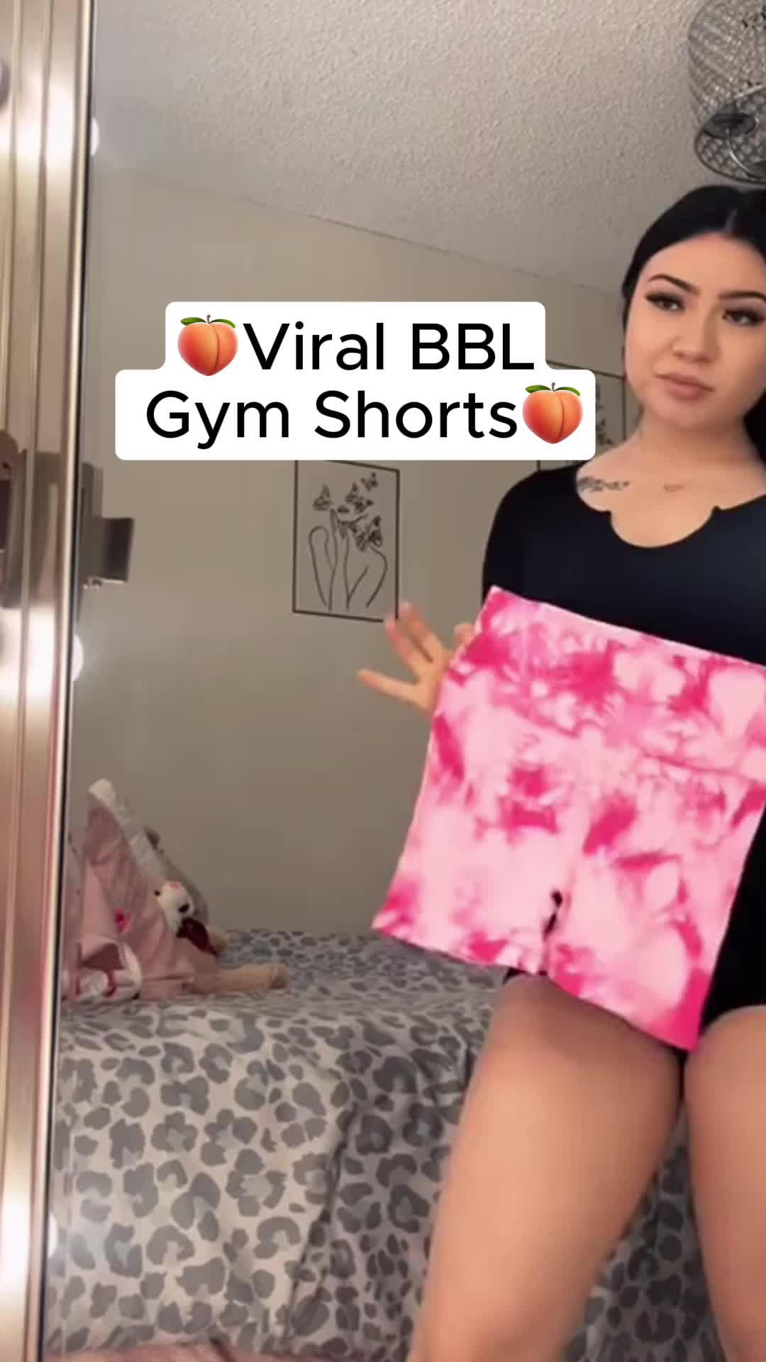 Viral BBL Gym Shorts Promo