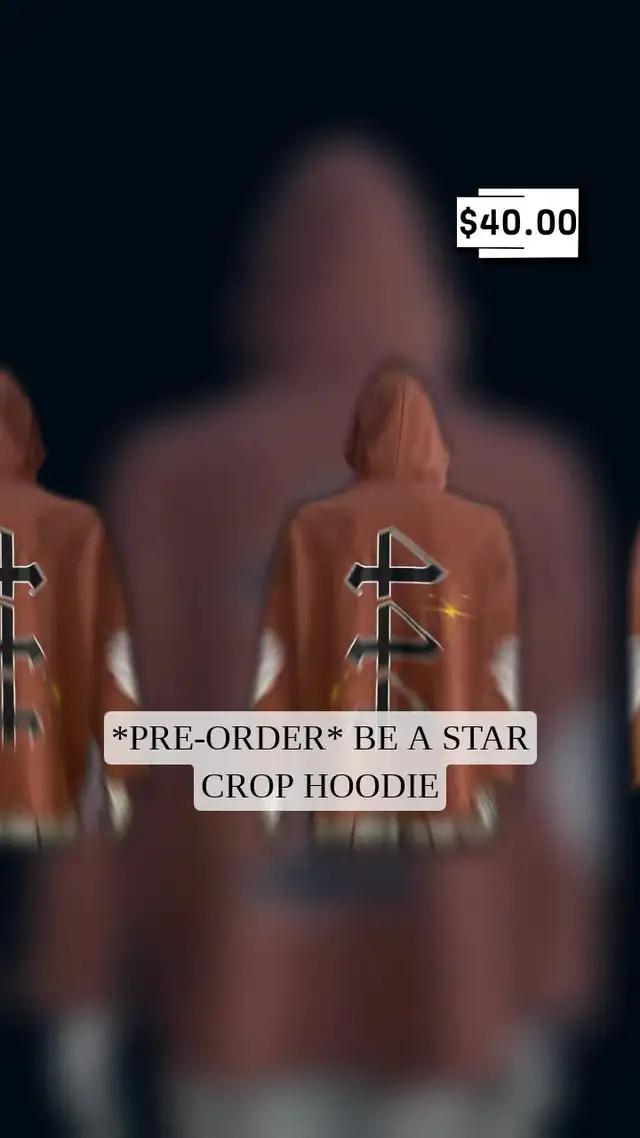Pre-Order Crop Hoodie Promotion