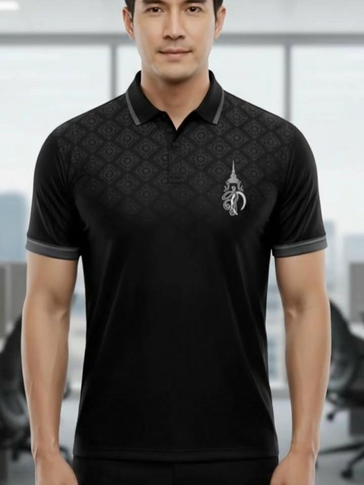 Black Polo Shirt Fashion Promo