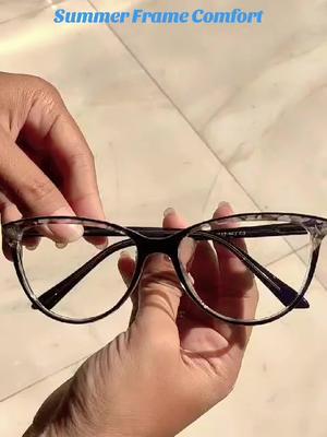 Summer Frame Comfort Fashion Glasses
