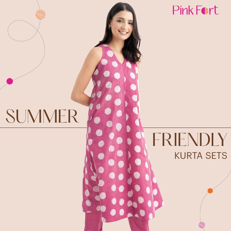 Summer Kurta Sets Fashion Promo