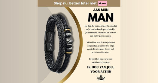 Valentine's Day Men's Bracelet Gift