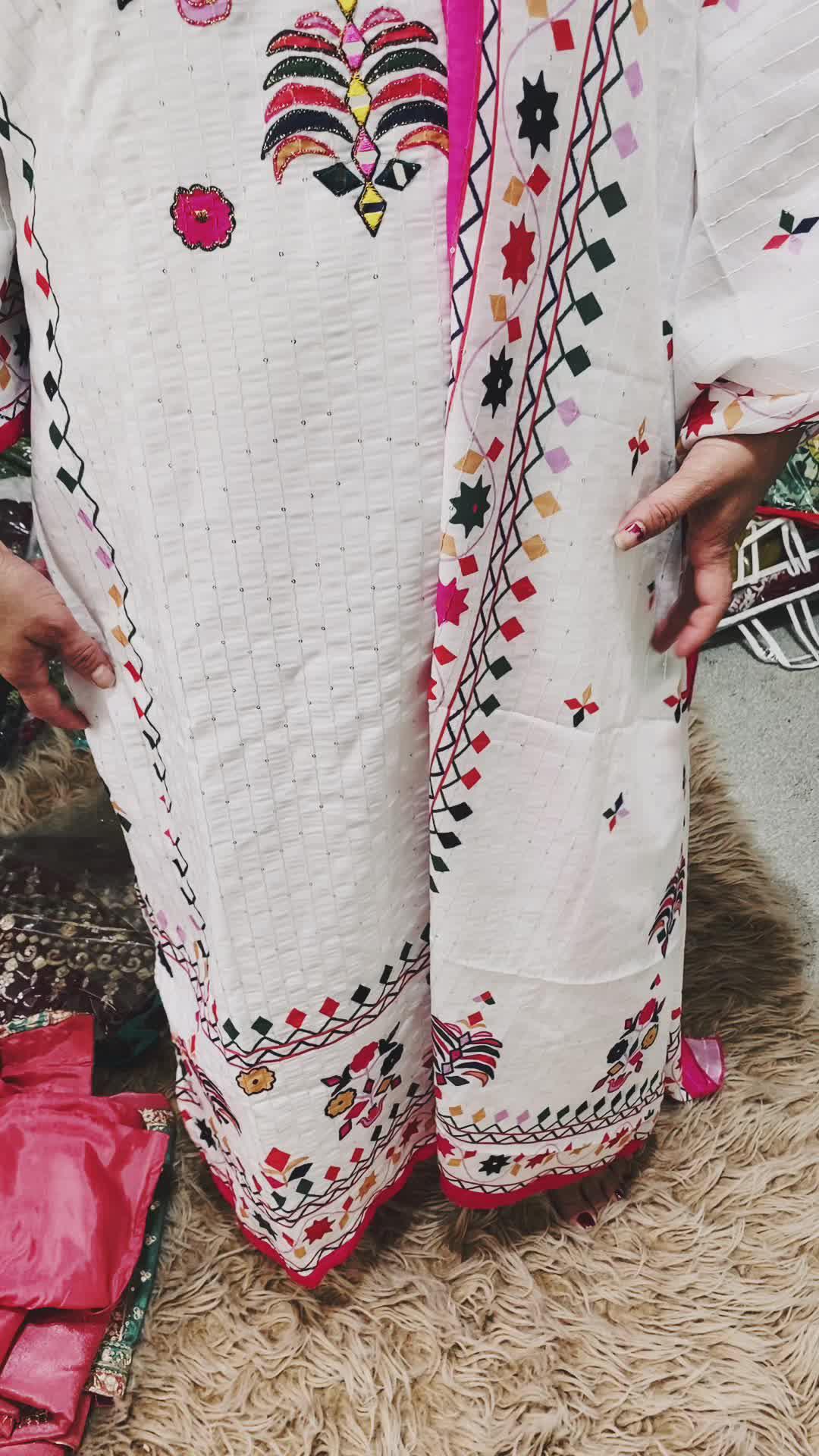 Three Piece Kurta Set Promotion
