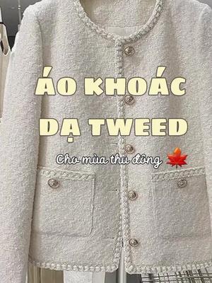 Winter Tweed Coat Fashion Promo