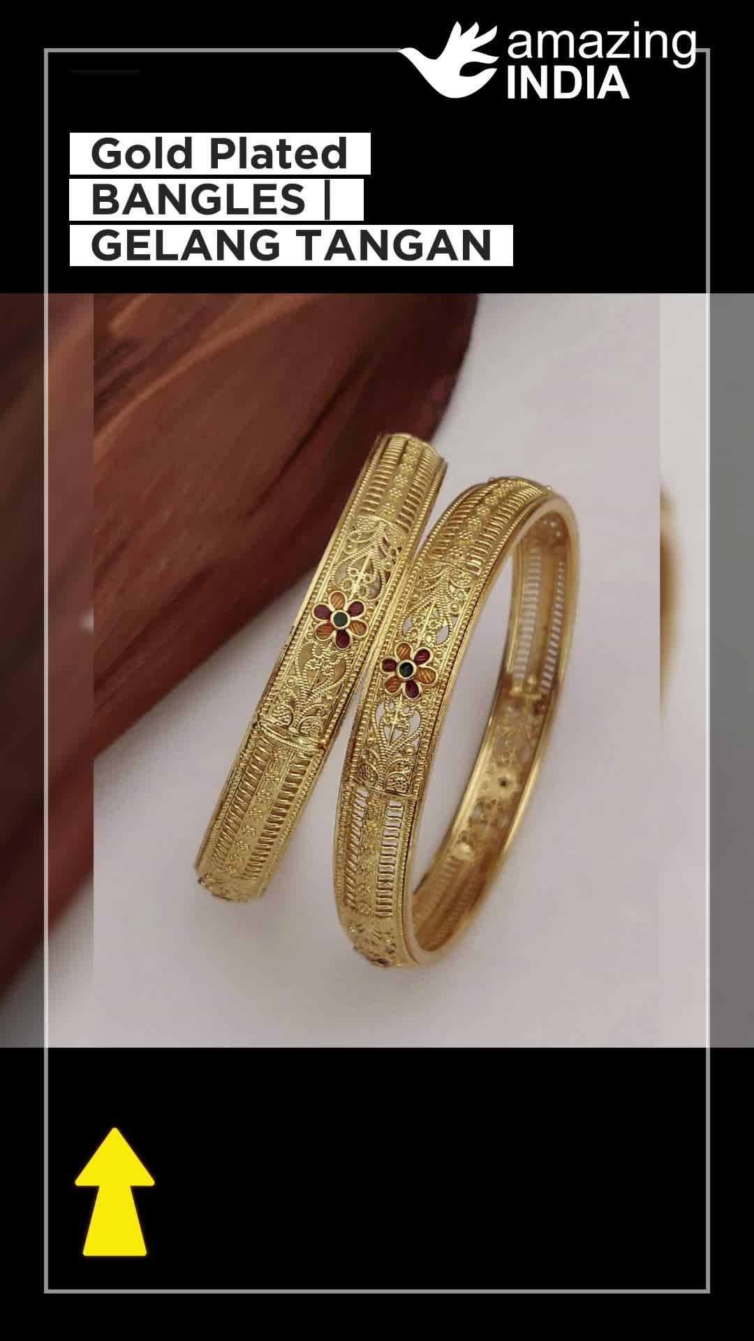 Gold Plated Bangles Sale
