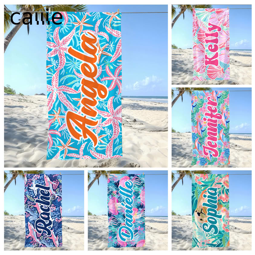 Personalized Beach Towel Promotion