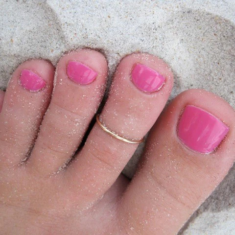 14K Gold & Silver Toe Rings Promo